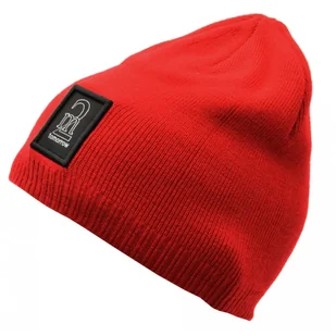 Męska Zimowa Czapka Czerwona z polarem - L/XL TOMORROW ST-553B - Czapki damskie - miniaturka - grafika 1