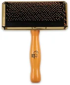 Szczotki i furminatory - OVERZOO OVERZOO SZCZOTKA Z METALOWYMI IGŁAMI I KULKAMI XL - miniaturka - grafika 1