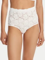 Majtki damskie - Selmark Figi klasyczne z wysokim stanem 10903 Écru - miniaturka - grafika 1