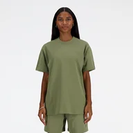 Koszulki i topy damskie - Koszulka damska New Balance WT41501DEK  zielona - miniaturka - grafika 1