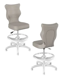 Krzesło dziecięce Entelo Petit z podnóżkiem 119-142 cm Biała Podstawa - Krzesełka i taborety dla dzieci Krzesło dziecięce Entelo Petit z podnóżkiem 119-142 cm Biała Podstawa - Krzesełka i taborety dla dzieci - miniaturka - grafika 1