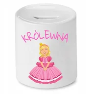 Skarbonki - SKARBONKA DLA DZIECI KRÓLEWNA PREZENT z Nadrukiem ze Zdjęciem - miniaturka - grafika 1