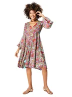 Sukienki - Ipanima Sukienka w kolorze turkusowo-różowym - miniaturka - grafika 1