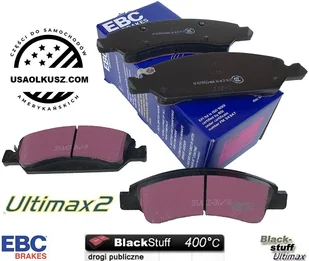 Przednie klocki Ultimax2 + NACINANE tarcze hamulcowe 330mm EBC seria USR Cadillac Escalade AWD 2009-2020 - Tarcze hamulcowe - miniaturka - grafika 5