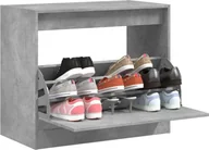Szafki na buty - Szafka na buty beton szara 80x42x69 cm materiał drewnopochodny - miniaturka - grafika 1