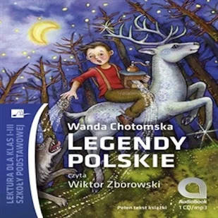 Legendy polskie Wanda Chotomska - Audiobooki dla dzieci i młodzieży Legendy polskie Wanda Chotomska - Audiobooki dla dzieci i młodzieży - miniaturka - grafika 1