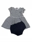 Sukienki - Ralph Lauren Sukienka Dziewczęca w Paski z Majtkami 66 Ktb - miniaturka - grafika 1