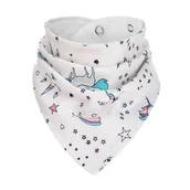 Akcesoria i dodatki do ubrań dla dzieci - AKUKU A1501 Apaszka Jednorożec - miniaturka - grafika 1