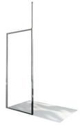 Kabiny prysznicowe - Sanplast Kabina Walk-in Basic 90 cm 600-450-2130 - miniaturka - grafika 1