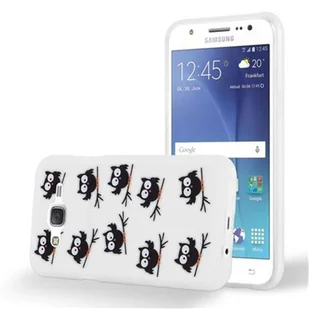 Pokrowiec Do Samsung Galaxy J5 2015 Etui w SOWA BLACKY Obudowa TPU Silikon Case Cover Ochronny Cadorabo - Etui i futerały do telefonów - miniaturka - grafika 1