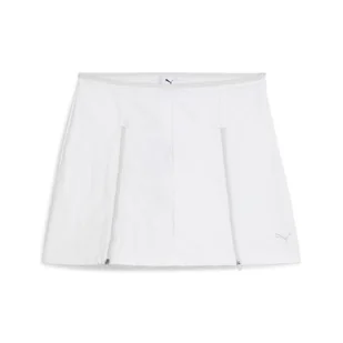 Spódnica damska Puma DARE TO ZIP-OFF WOVEN biała 62983002 - Sukienki - miniaturka - grafika 1