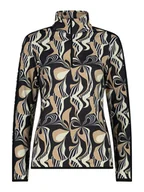 Koszulki sportowe damskie - CMP Koszulka funkcyjna w kolorze czarno-beżowym - miniaturka - grafika 1