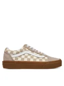 Buty dla dziewczynek - Vans Tenisówki Old Skool VN000D2VH2B1 Beżowy - miniaturka - grafika 1