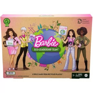 Lalka Barbie Kariera Roku HCN25 4 lalki) - Lalki dla dziewczynek - miniaturka - grafika 1