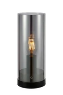 Lampy stojące - Lampa Stołowa Post 108734 1Xe27 Czarna - miniaturka - grafika 1