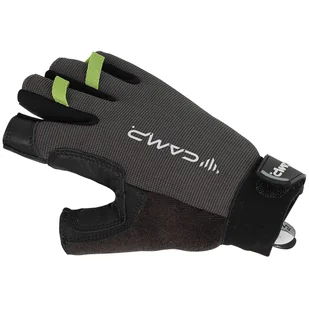 Rękawice ferratowe Camp Axion Light Fingerless Rozmiar rękawiczek: XL / Kolor: czarny/zielony - Rękawice narciarskie - miniaturka - grafika 1