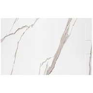Brodziki prysznicowe - Rea Brodzik prysznicowy Bazalt CARRARA WHITE 90x120 - miniaturka - grafika 1