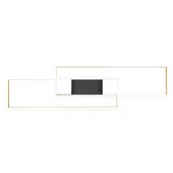 Lampy sufitowe - Sufitowa lampa Albany 647710480 Trio LED 37W 2700-6500K regulowany czarny złoty - miniaturka - grafika 1