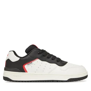 Sneakersy Geox J Washiba J55LQC 5450 C0404 D Biały - Buty dla chłopców - miniaturka - grafika 1