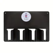 Pozostałe akcesoria fryzjerskie - TEMU Wielofunkcyjny uchwyt na maszynkę do włosów - stojak na szczotkę do strzyżenia, montowany na ścianie, ułatwiający przechowywanie i organizację - miniaturka - grafika 1