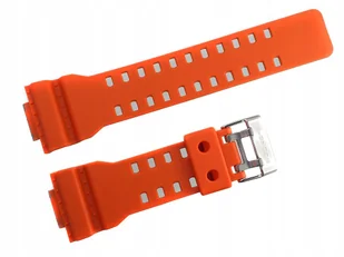 Pomarańczowy pasek G-Shock GA-110 GA-100L-4 GA-100 GA-120 GA-140 GD-100 - Akcesoria do zegarków - miniaturka - grafika 1
