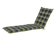 Poduszki ogrodowe - LIVARNO home Poduszka na leżak Valencia (Zielony w kratkę) - miniaturka - grafika 1