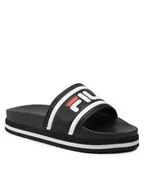 Klapki i japonki damskie - Fila Klapki Morro Bay Zeppa FFW0048.80010 Czarny - miniaturka - grafika 1