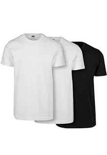 Koszulki męskie - Urban Classics T-shirt męski (3 sztuki), biały/biały/czarny., 4XL - grafika 1