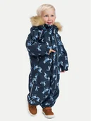 Kombinezony dla dzieci - Reima Kombinezon zimowy Lappi 5100129C Granatowy Regular Fit - miniaturka - grafika 1
