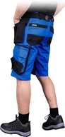 Odzież robocza - Spodnie ochronne do pasa - krótkie niebiesko-czarny roz.S - miniaturka - grafika 1