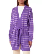 Swetry damskie - nelice Damski kardigan 11025491-NE01, fioletowy, XL/XXL, liliowy, XL-XXL - miniaturka - grafika 1