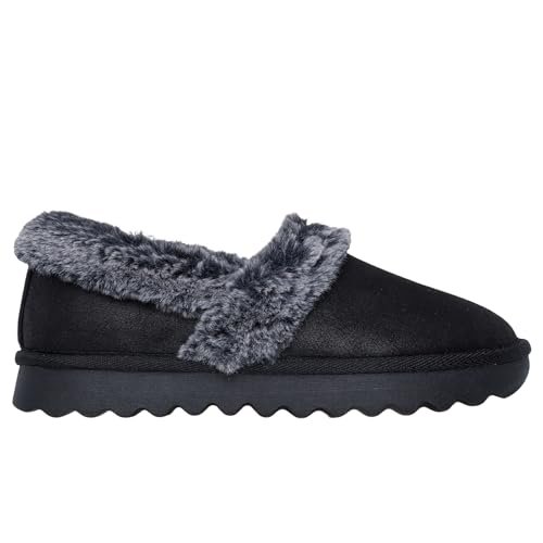 Skechers Damskie kapcie Cozy Up, Czarny, 39.5 EU