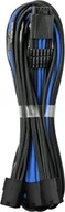 Kable komputerowe i do monitorów - CableMod CableMod PRO ModMesh 12VHPWR to 3x PCI-e Cable - 45cm, black/blue - miniaturka - grafika 1
