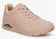 Sneakersy damskie - Skechers Buty Damskie Sneakersy Uno Stand On Air Beżowe 37 Eu - miniaturka - grafika 1