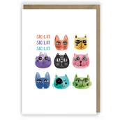 Kartki okolicznościowe i zaproszenia - Cardie Kartka urodzinowa, eko koperta K017 - miniaturka - grafika 1