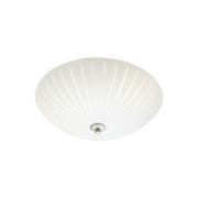 Lampy sufitowe - Markslojd Cut 107758 Plafon lampa sufitowa 2x40W E14 biały/stalowy - miniaturka - grafika 1