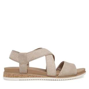 Sandały Skechers BOBS Desert Kiss Low 114705/TPE Beżowy - Sandały damskie - miniaturka - grafika 1