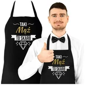 Walentynki - FARTUCH NA WALENTYNKI DLA CHŁOPAKA MĘŻA PREZENT - miniaturka - grafika 1