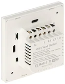 Systemy inteligentnych domów - PODWÓJNY INTELIGENTNY DOTYKOWY PRZEŁĄCZNIK ŚWIATŁA ATLO-TB2-TUYA Wi-Fi, Tuya Smart - miniaturka - grafika 1