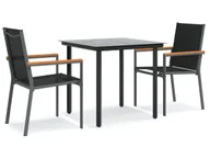 Meble ogrodowe - Zestaw mebli ogrodowych z metalowym stelażem P9-T45 - miniaturka - grafika 1