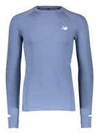 Koszulki sportowe męskie - New Balance Koszulka sportowa "Q Speed 1NTRO" w kolorze niebieskim - miniaturka - grafika 1