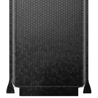 Szkła hartowane na telefon - Folia naklejka skórka strukturalna na TYŁ+BOKI do Xiaomi Redmi Note 7 Pro - Plaster Miodu Czarny - apgo SKINS - miniaturka - grafika 1