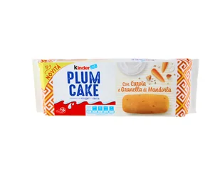 KINDER PLUM CAKE Preparato con Yogurt alla Greca con Carota e Granella di Mandorl 192g - Ciastka KINDER PLUM CAKE Preparato con Yogurt alla Greca con Carota e Granella di Mandorl 192g - Ciastka - miniaturka - grafika 1