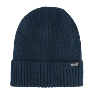 Regatta Czapka damska zimowa Ribbed Basic Niebieski - Czapki damskie - miniaturka - grafika 1