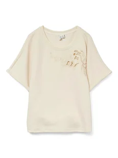 Vero Moda Koszulka w kolorze kremowym - Koszulki i topy damskie - miniaturka - grafika 1