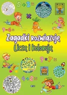Edukacja przedszkolna - Zagadki rozwiązuję Liczę i koloruję - miniaturka - grafika 1