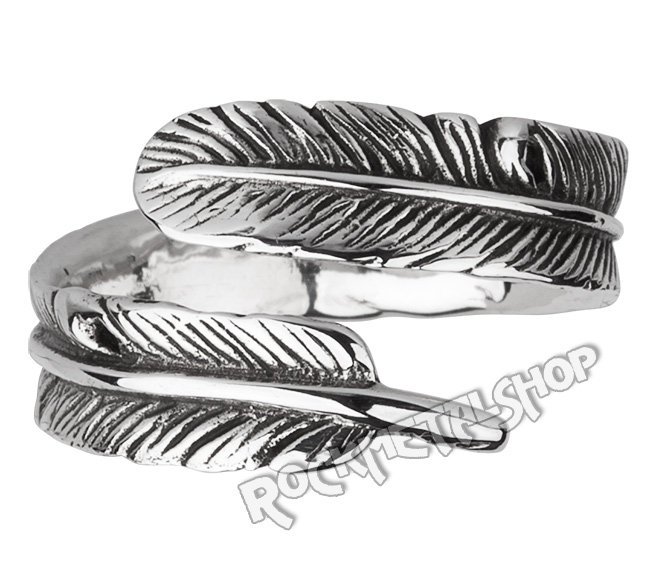 pierścionek FEATHER, srebro 925-R