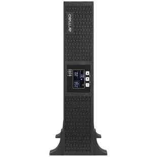 armac Zasilacz awaryjny UPS On-Line rack 1000VA 4 x IEC C13 USB-B LCD metalowa obudowa - Zasilacze awaryjne UPS - miniaturka - grafika 1