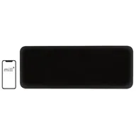 Grzejniki pokojowe - Mill Invisible panel grzewczy (czarny) 1200W - miniaturka - grafika 1