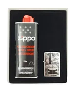 Trafika - Zestaw upominkowy zapalniczka zippo benzyna kamienie prezent upominek - miniaturka - grafika 1